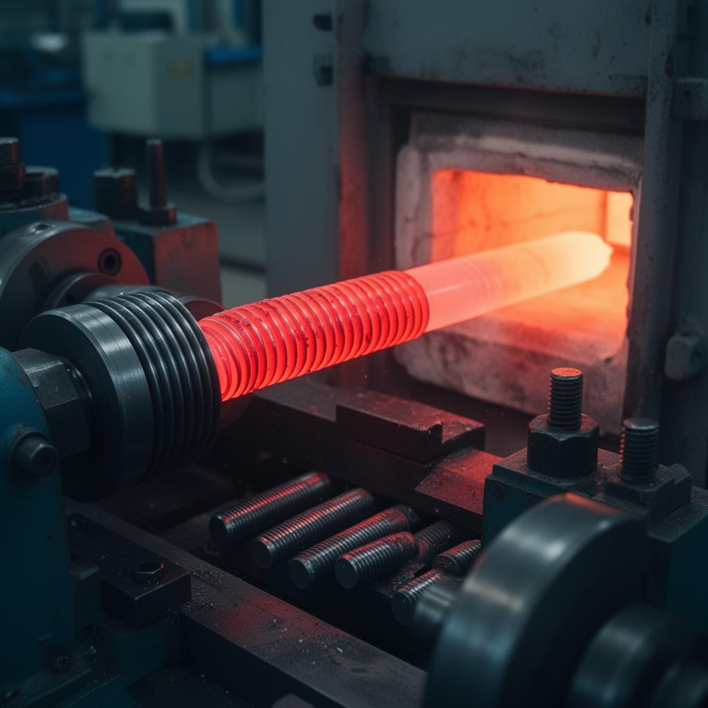 Threading & Heat Treatment, manufacturing stage 04